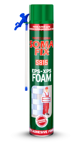 Somafix S815 eps-xps pur pena ručna 750ml - Slika 1