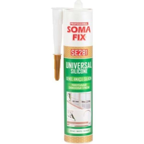 Somafix SE281 silikon 280gr. - beli - Slika 1
