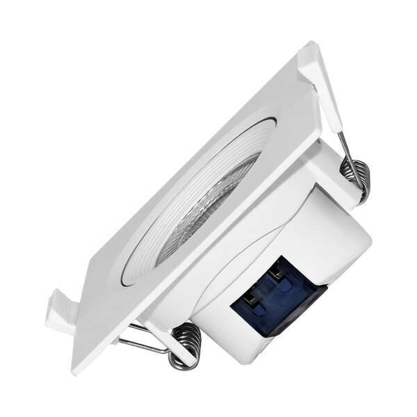 Spot svetiljka 5W 3000K kvadratna bela - Slika 3