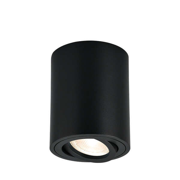 Spot svetiljka GAMA okrugla crna GU10 - Slika 1