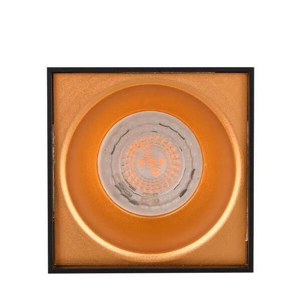 Spot svetiljka kvadratna crna GU10 - Slika 3