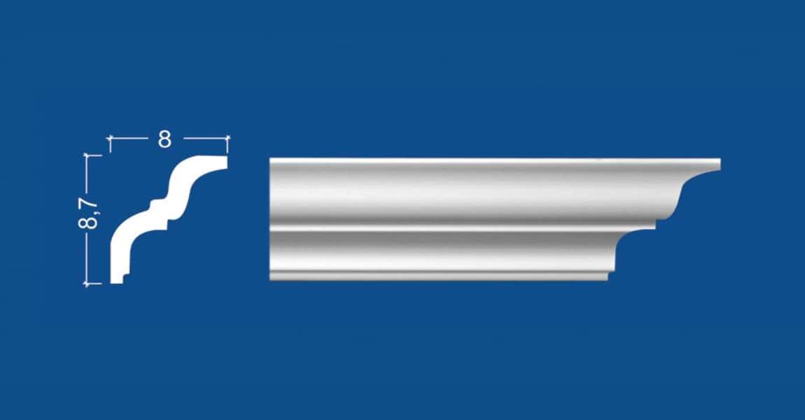 Stiropor lajsna SLU-720 (E-10) - Slika 1