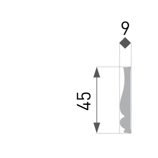 Stiropor lajsna SLU-770 (B-10) - Slika 3
