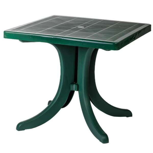 Sto baštenski četvrtasti Orlando 80x80 Zeleni - Slika 1
