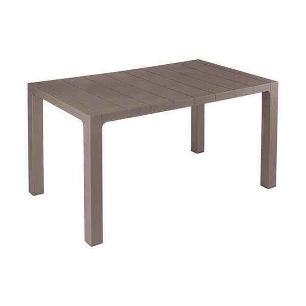 Sto baštenski Orfeo 140x80 Tamno moka - Slika 1