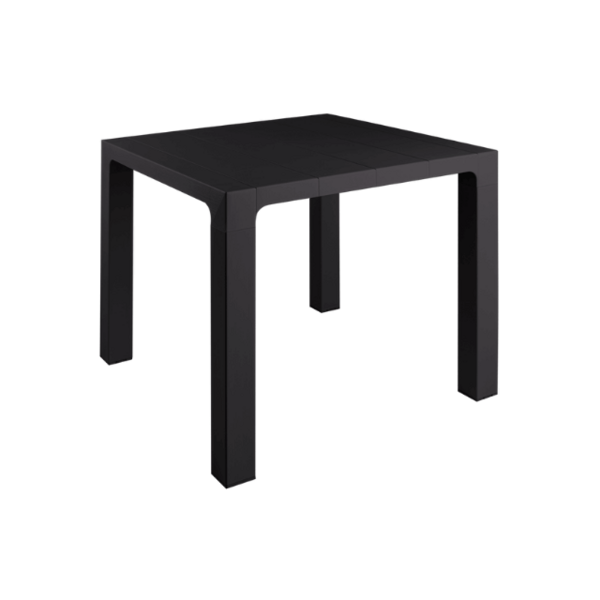 Sto baštenski Orfeo 80x80 Antracit - Slika 1