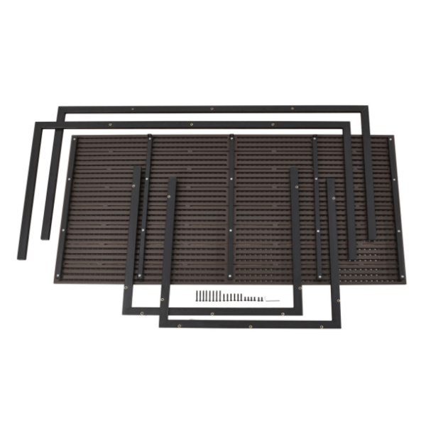 Sto baštenski plastični - imitacija drveta - Slika 2