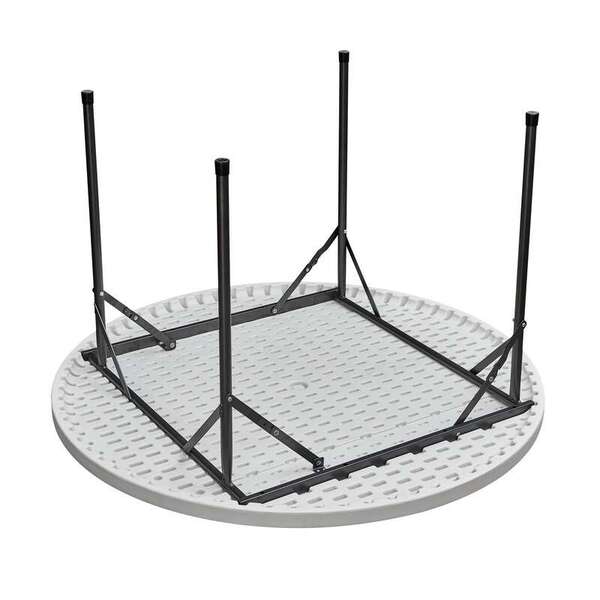 Sto baštenski sklopivi plastični okrugli 120cm - Slika 3