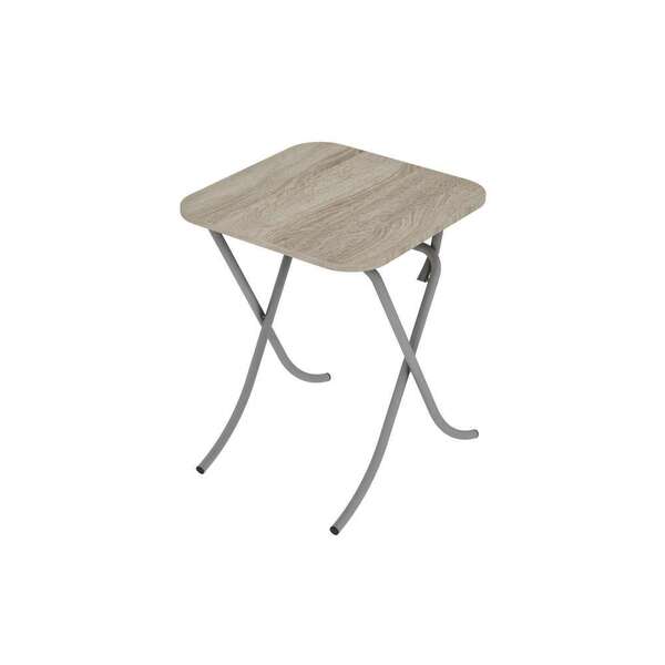 Sto višenamenski sklopivi drvo hrasta 60*60cm Alesta - Slika 1