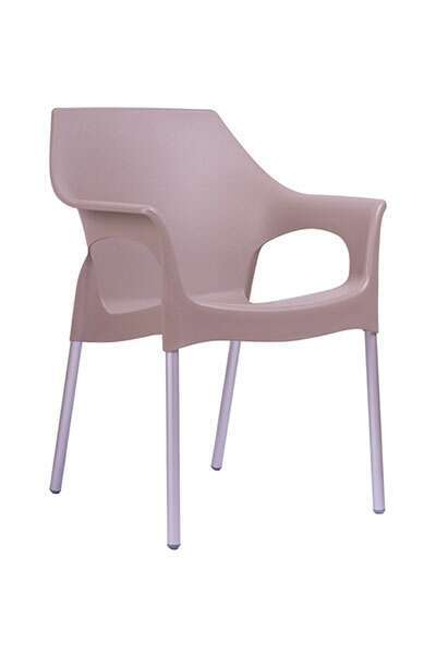 Stolica baštenska Stella Tamno moka - Slika 1