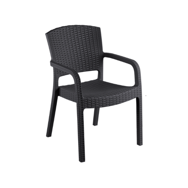 Stolica baštenska Verona Antracit - Slika 1