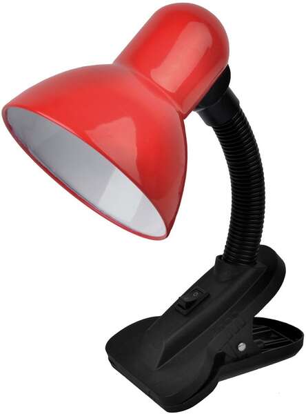Stona lampa Clip crvena E27 60W Avide - Slika 1