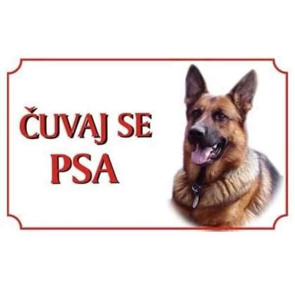 Tabla - čuvaj se psa - - Slika 5