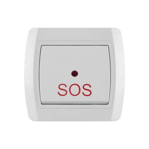 Taster SOS sa sig.sij. 10A/250V, bezvijčana veza Status - Slika 1