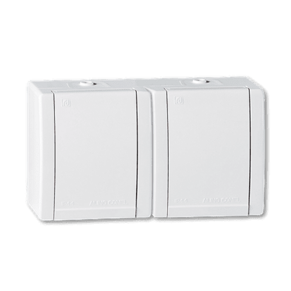 Priključnica dvopolna dvostruka premoštena Power 16A/250V - Slika 1