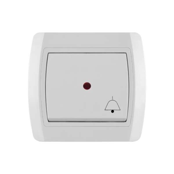 Taster zvona sa sig.sij. 10A/250V, vijčana veza Status - Slika 1