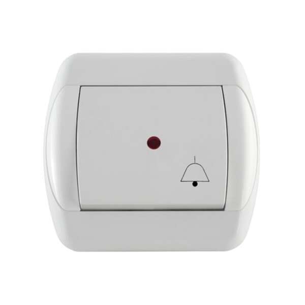 Taster zvona sa sig.sij. 16A/250V, viljčana veza Royal - Slika 1