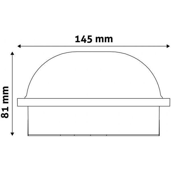 Triton-O brodska lampa 20W 4000K IP65 bela sa pregradom - Slika 2