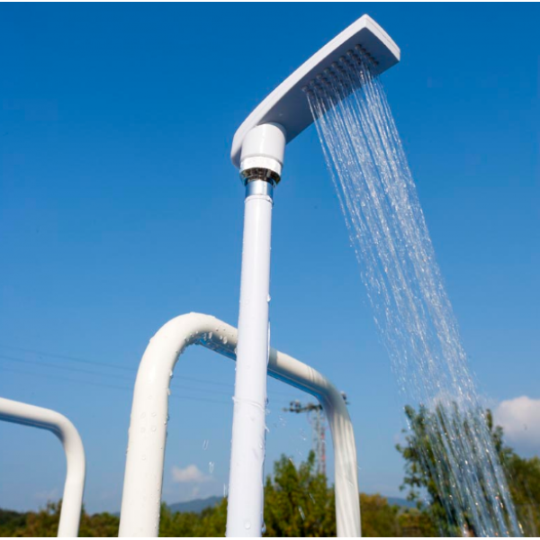 Tuš za merdevine za GRE nadzemne bazene - Slika 1