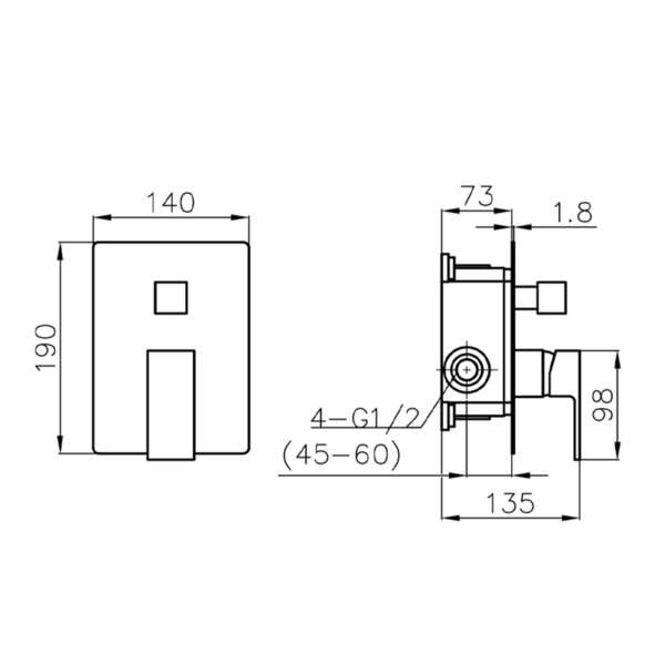 Ugradni box AMAZON 002 - Slika 3