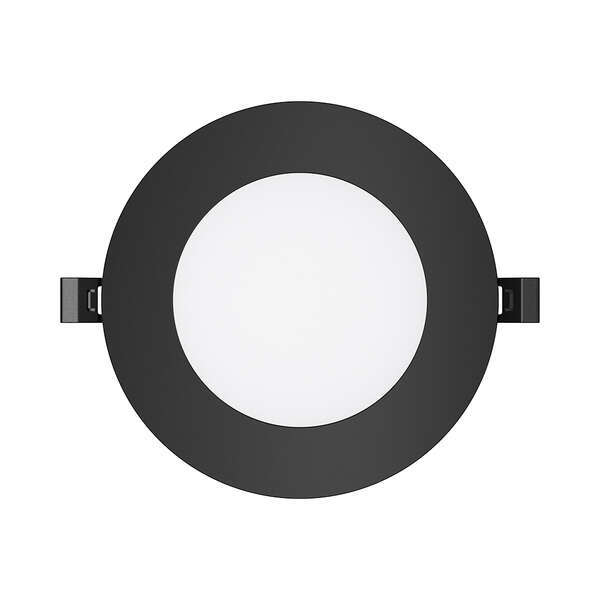 Ugradni LED panel 6W, 4INC, 3000K crni - Slika 3