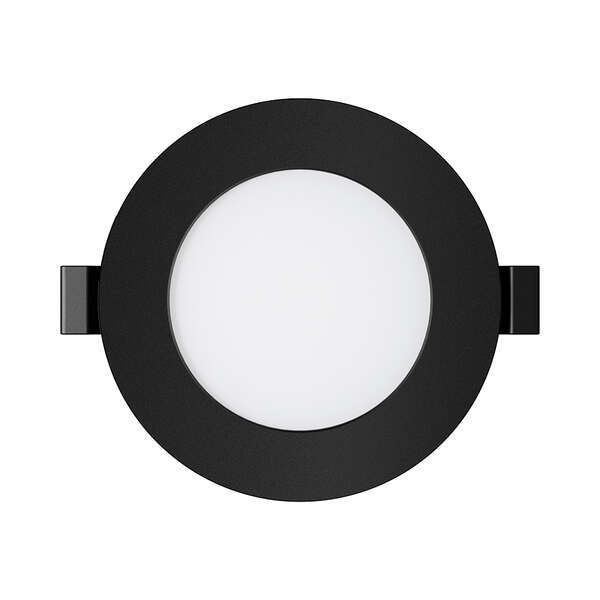 Ugradni LED panel dimabilni 4W, 3INC, 4000K crni - Slika 3