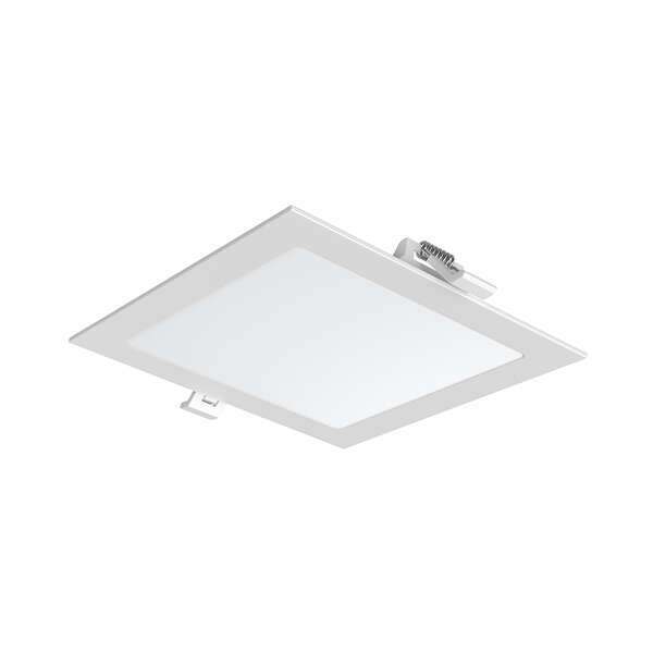 Ugradni LED panel kvadratni 12W, 6INC, 6500K beli - Slika 1