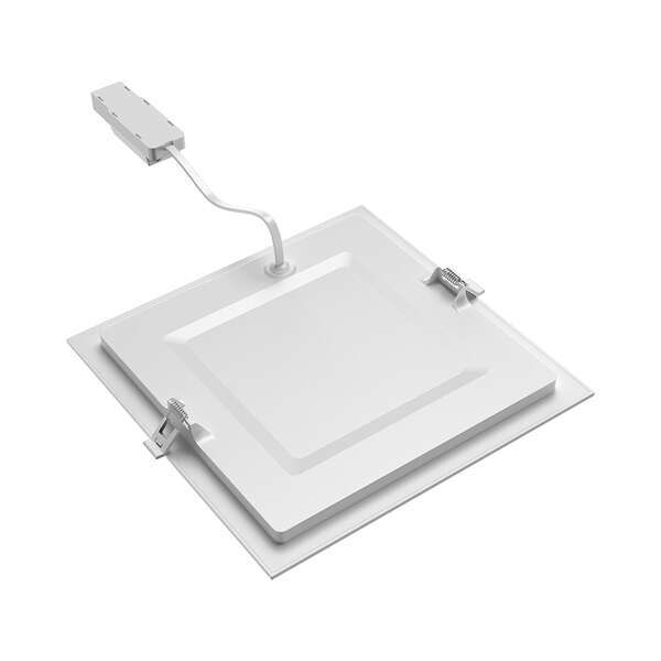 Ugradni LED panel kvadratni 18W, 8INC, 4000K beli IP40 - Slika 4
