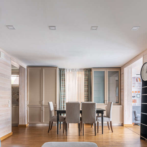 Ugradni LED panel kvadratni 6W, 4INC, 6500K beli IP40 - Slika 2