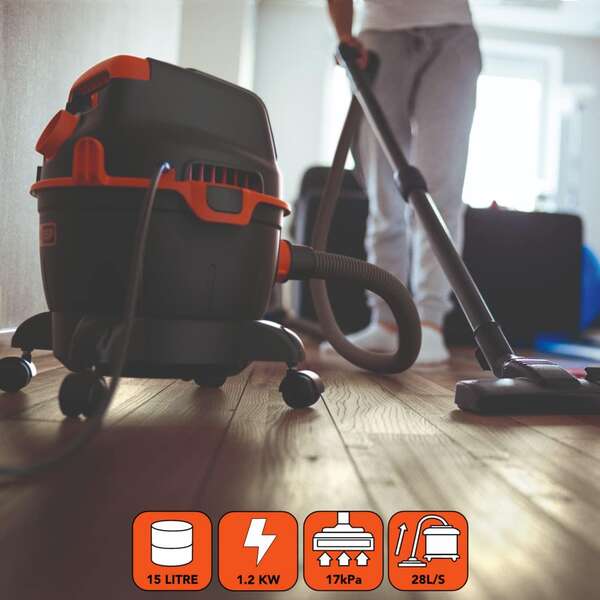 Usisivač za mokro i suvo usisavanje Black&Decker - Slika 4