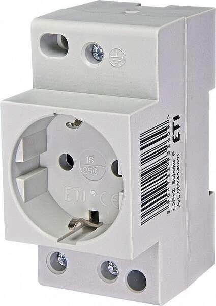Utičnica na din šinu ETI - Slika 1