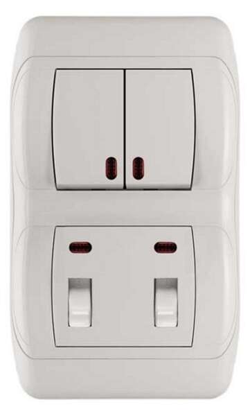 Vertikalni indikator 16AX/250V signalna sijalica Royal - Slika 1