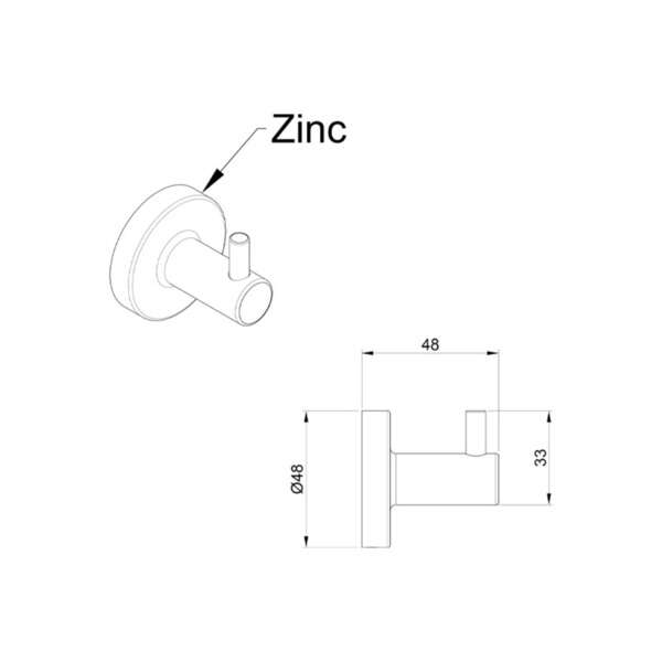 Vešalica MODERN LINNI - Slika 2