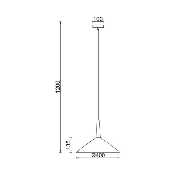 Visilica siva 1H-1xE27 - Slika 3