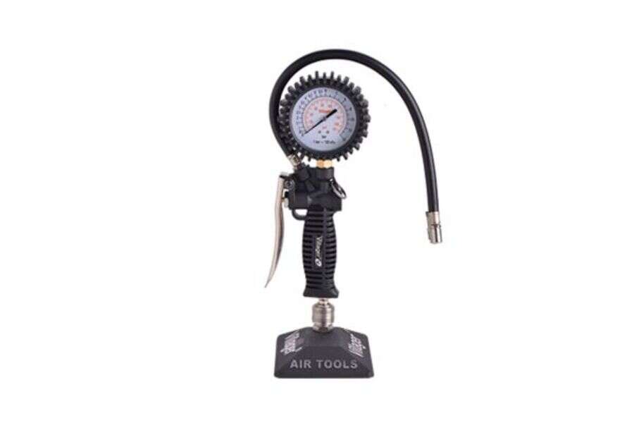 Vulkanizerski pištolj sa manometrom i crevom - Proffesional VAT TG 18 - Slika 1