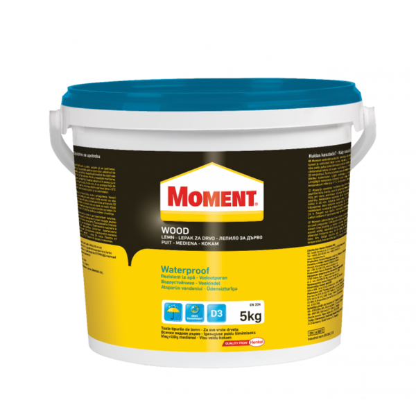Wood waterproof- vodootporni lepak za drvo 5kg D3 - Slika 1