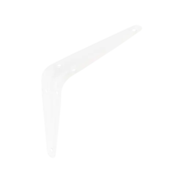 WS 125 Nosač police 125x100 mm beli - Slika 1