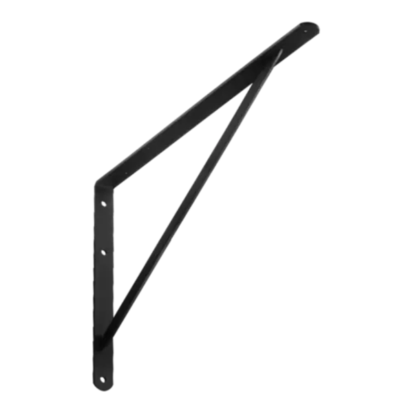 WSWP 300 Ojačani nosač polica 300x200 mm crni - Slika 1