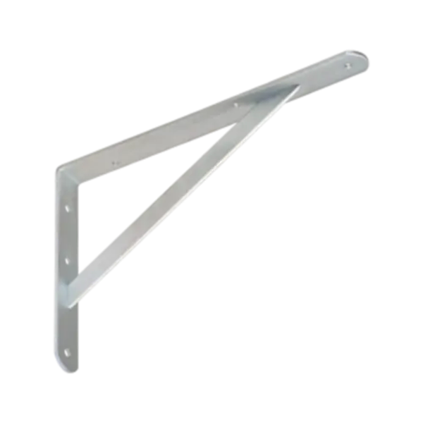 WSWP 300 Ojačani nosač polica 300x200 mm srebrna galvanski cink - Slika 1