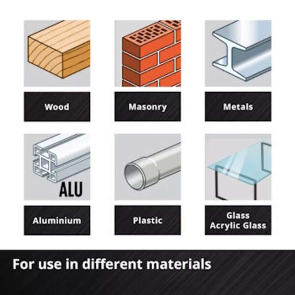 XS-Case set bitova 25-50mm 1/4" Einhell - Slika 4