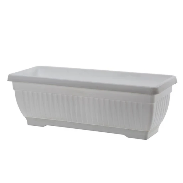 Žardinjera mediteran pvc BELA - Slika 1