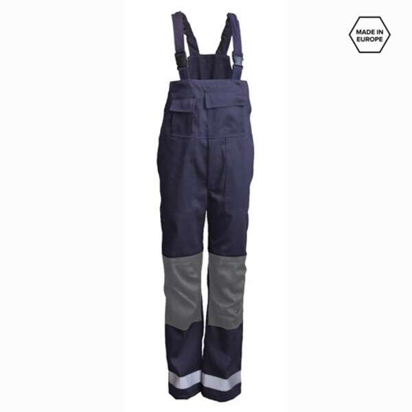Zaštitne radne farmer pantalone EREBUS navy - Slika 1
