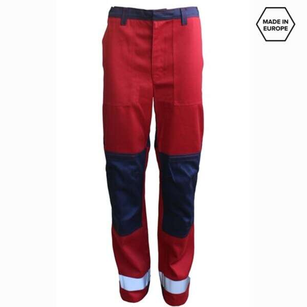 Zaštitne radne pantalone MERU papaya - Slika 1