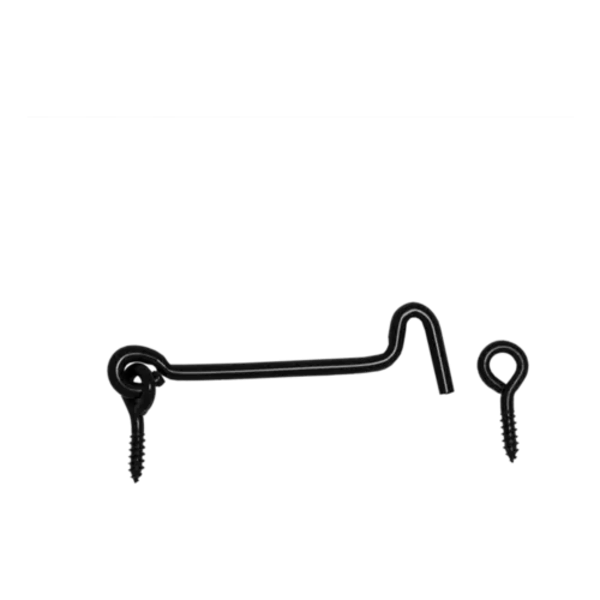 ZHK 100 Crna zakačka sa kukom 100 mm - Slika 1