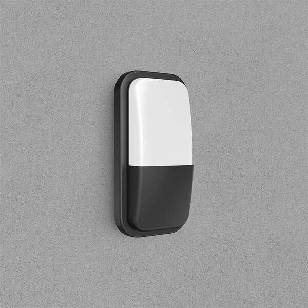 Zidna baštenska svetiljka crna 15W-3000K-IP65 - Slika 2