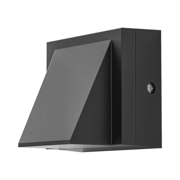 Zidna baštenska svetiljka crna 1x6W-3000K-IP65 - Slika 1