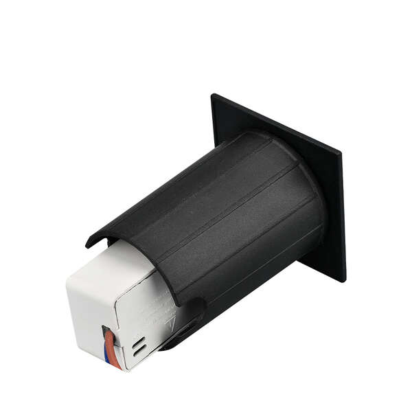 Zidna baštenska svetiljka kvadratna crna 2W-3000K-IP65 - Slika 4