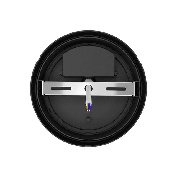 Zidna baštenska svetiljka okrugla crna, 15W-3000K-IP65 - Slika 4