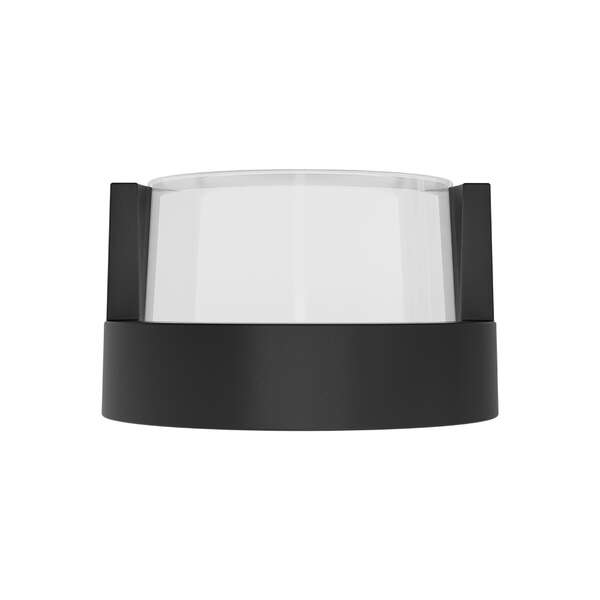 Zidna baštenska svetiljka okrugla crna, 15W-3000K-IP65 - Slika 4