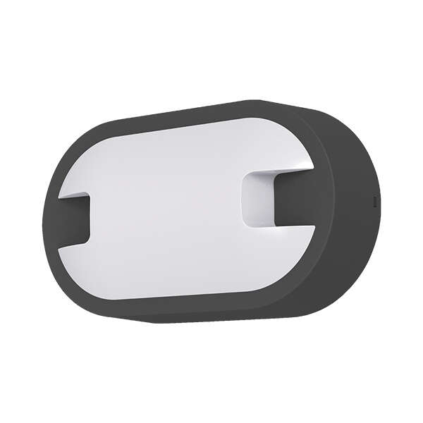 Zidna baštenska svetiljka siva, 15W-6500K-IP65 - Slika 1